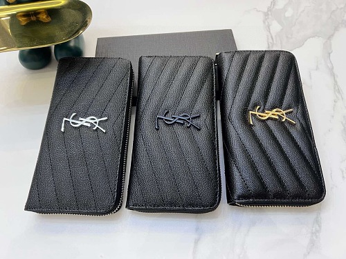 YSL（Saint Laurent） Black Wallet