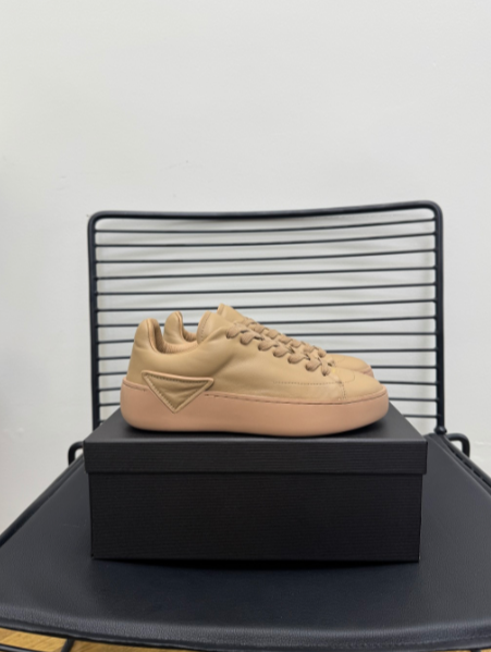 Prada tan chunky low-top sneakers