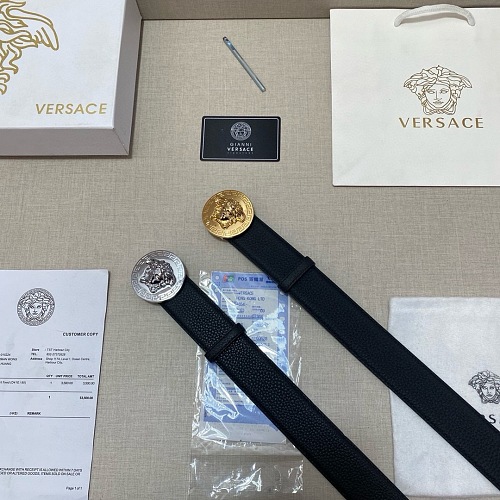 Versace Black Belt