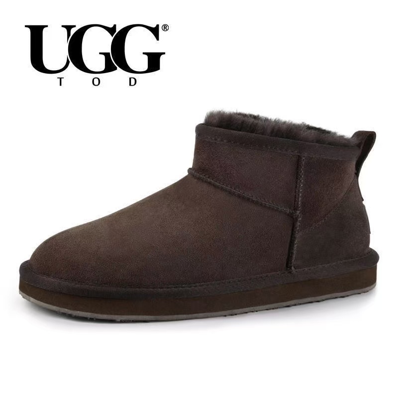 UGG dark brown low ankle boots