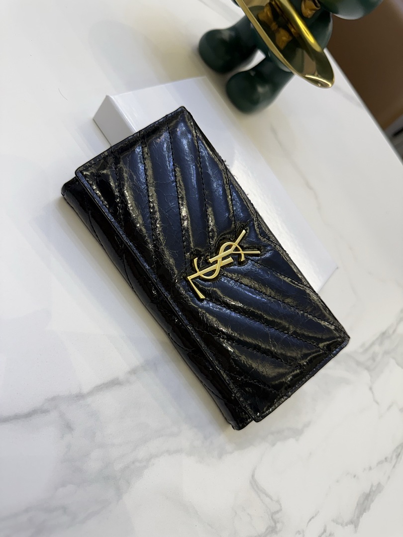 YSL（Saint Laurent） Black Wallet