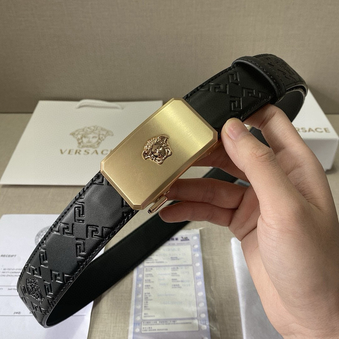 Versace Black Belt