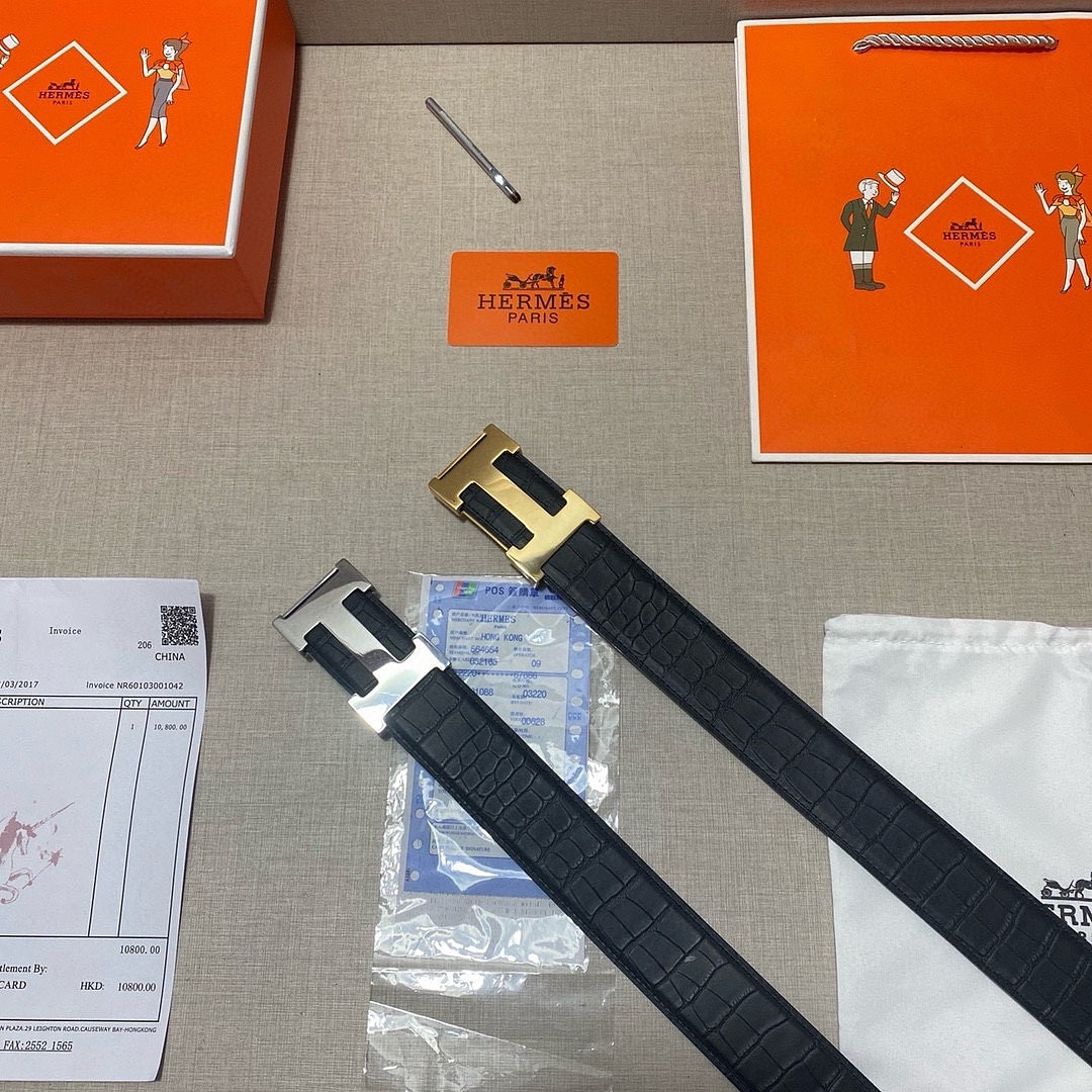 Hermès Black Belt