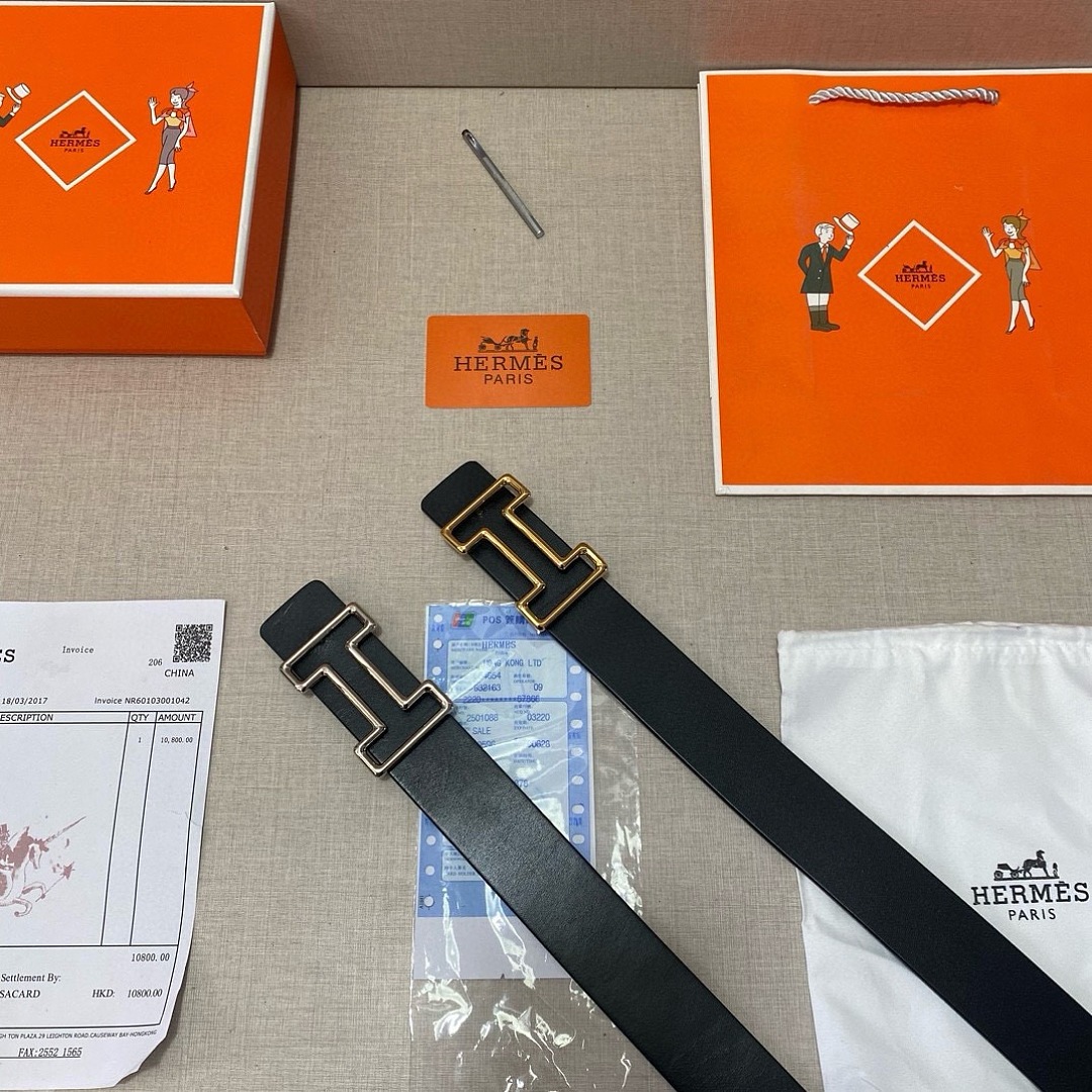 Hermès Black Belt