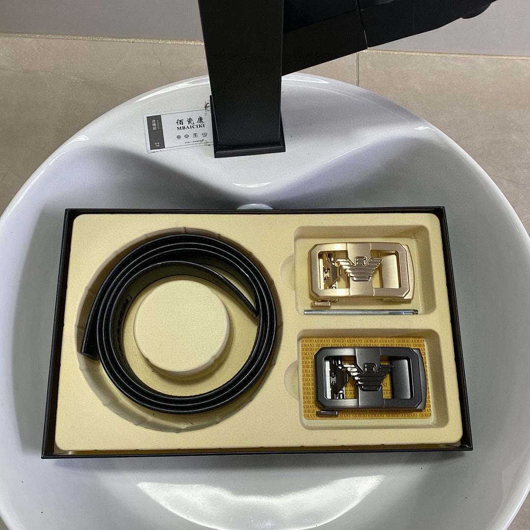 Armani Black Belt