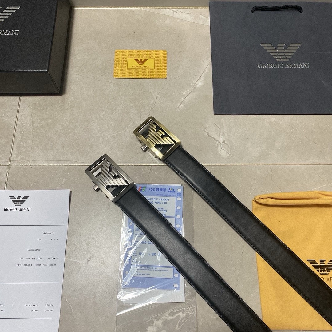 Giorgio Armani Black Belt