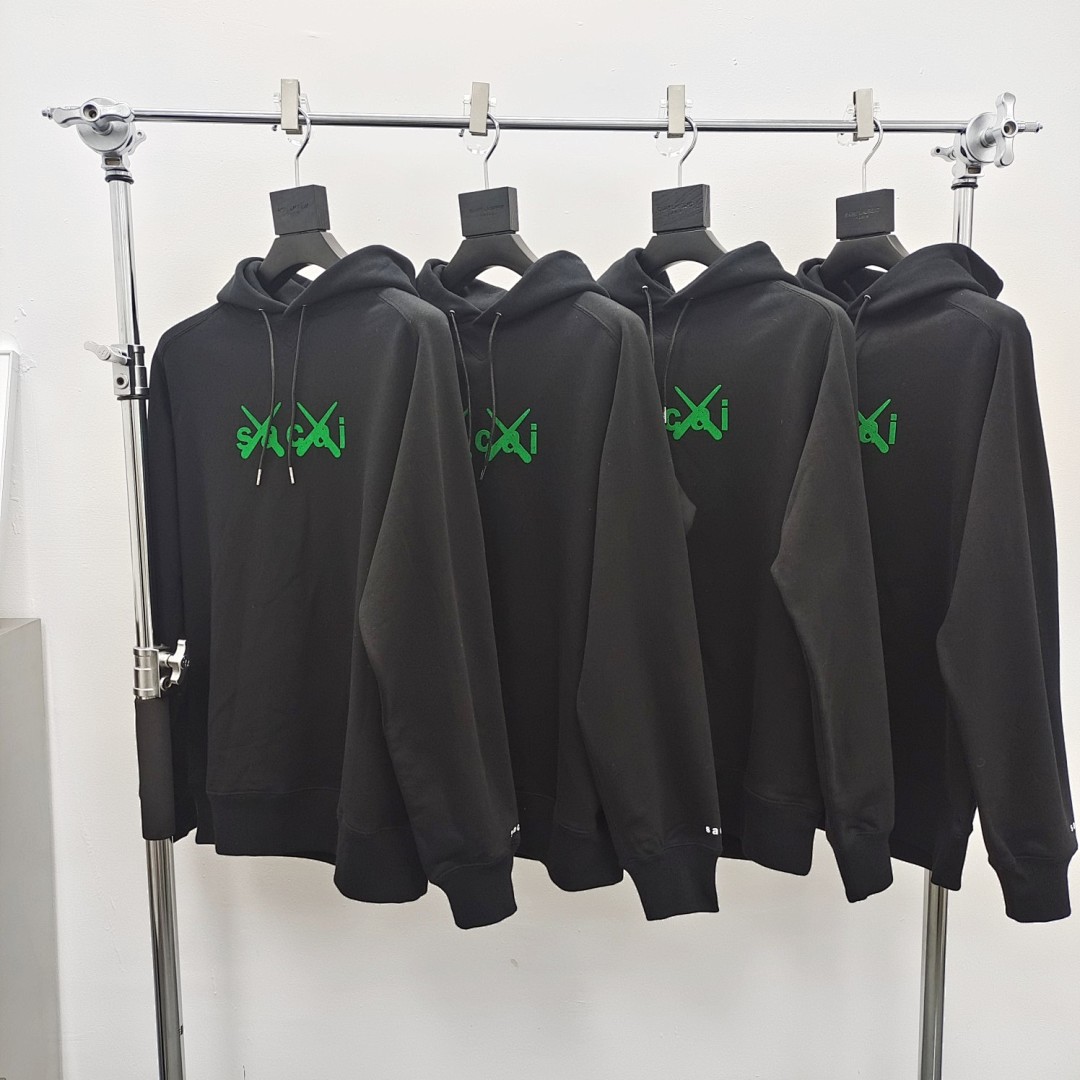Sacai Black Hoodie