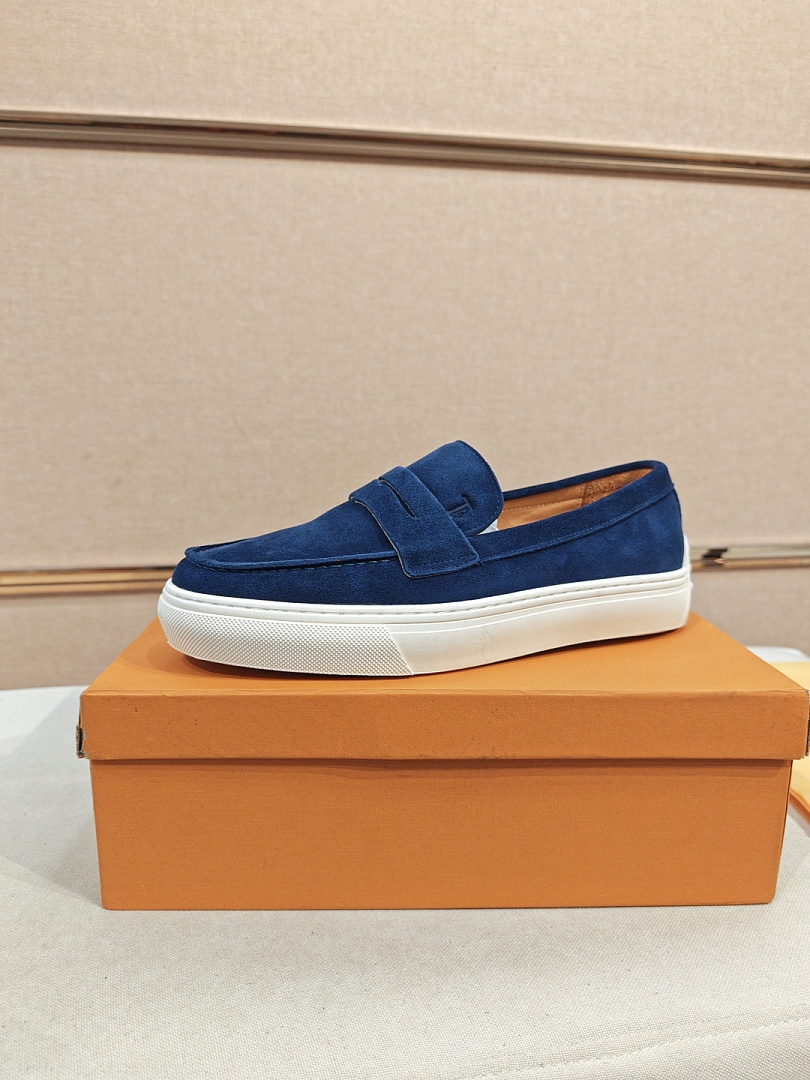 Tod's Blue Shoes