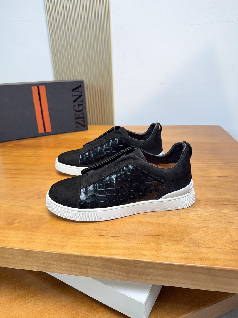 Zegna Black Shoes
