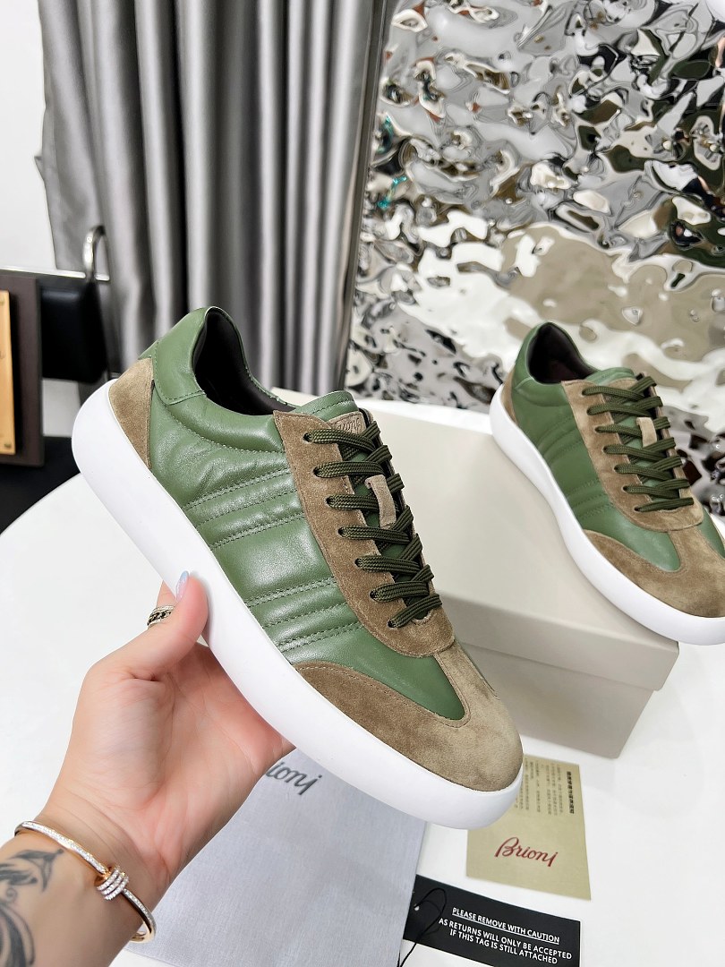 Brioni Green Shoes