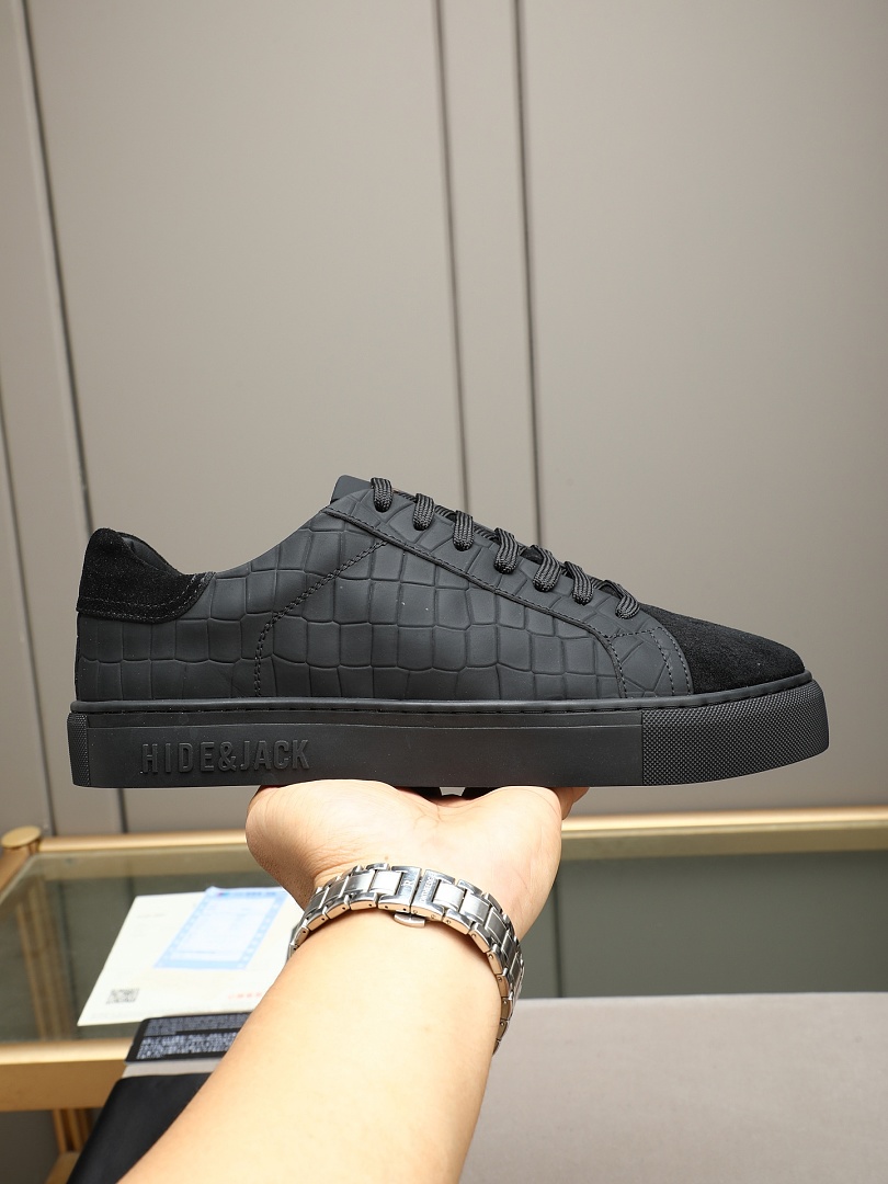 Hide&Jack Black Shoes