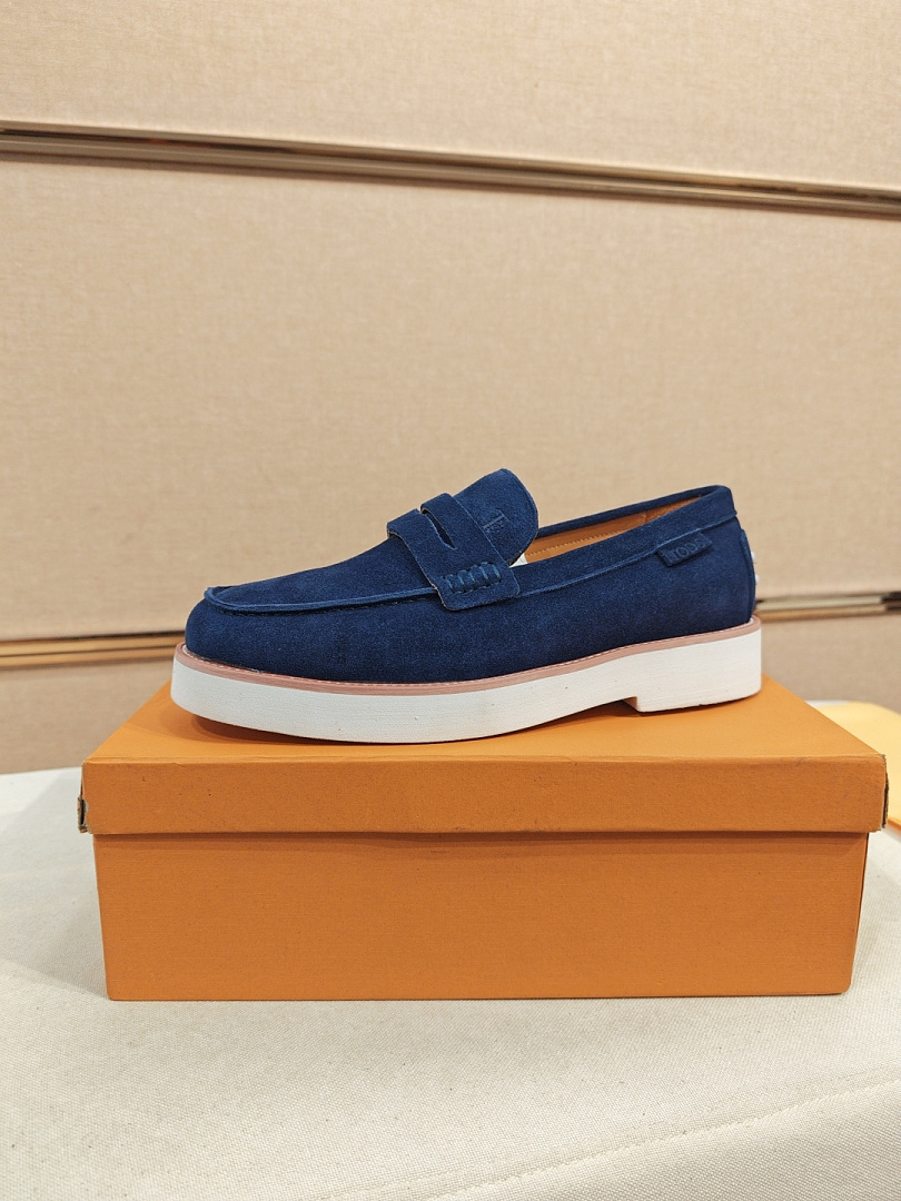 Tod's Blue Shoes