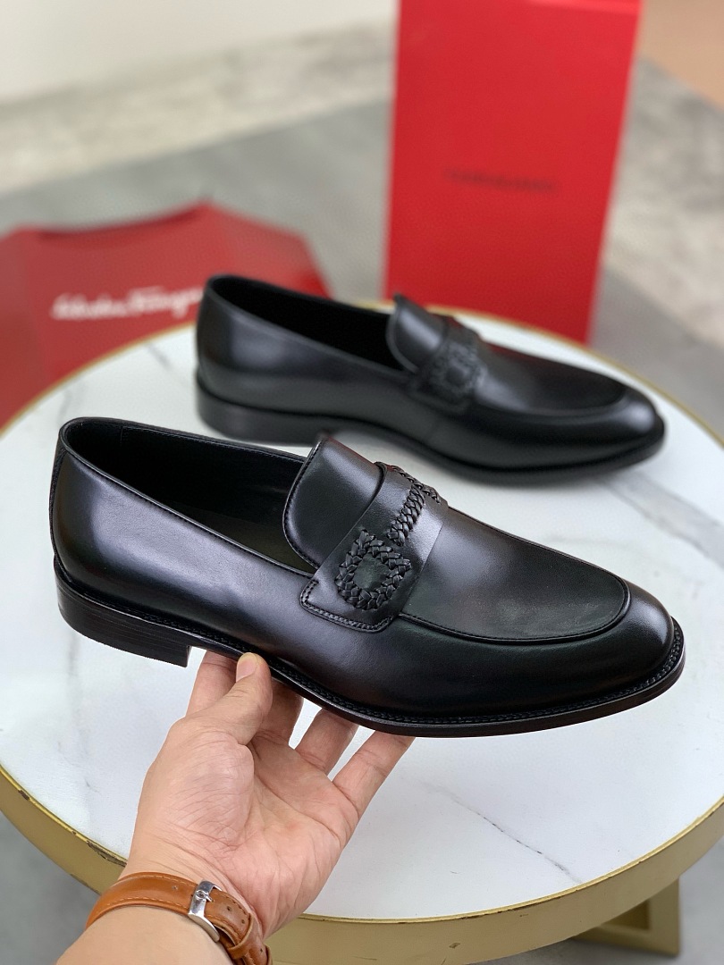 Salvatore Ferragamo Black Shoes
