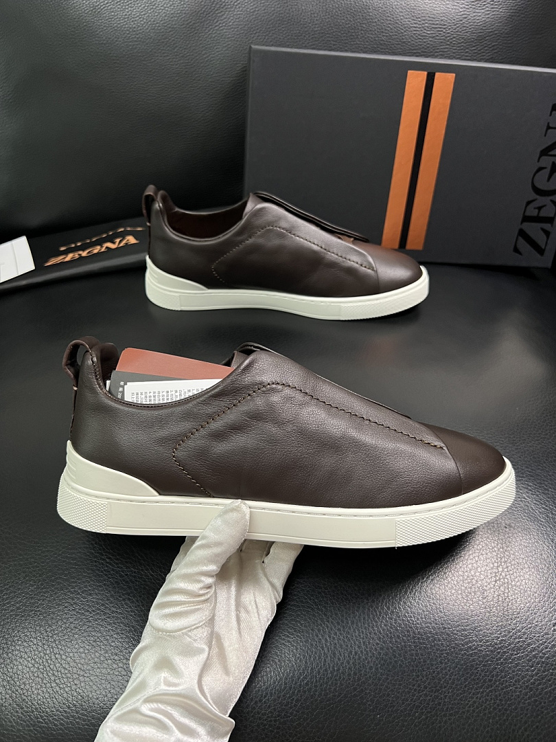 Zegna Brown Shoes