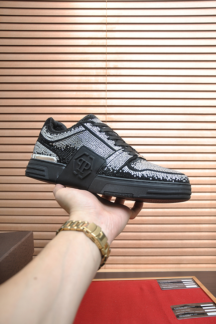 Philipp Plein Black Shoes