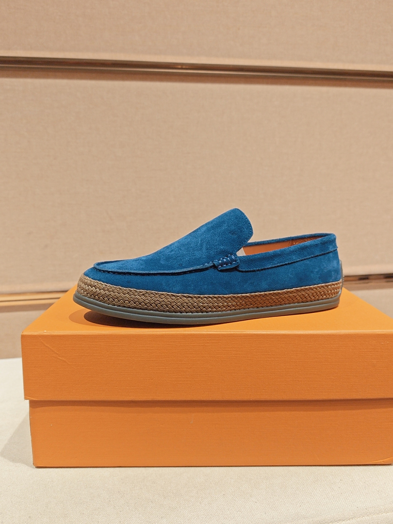 Tod's Blue Shoes