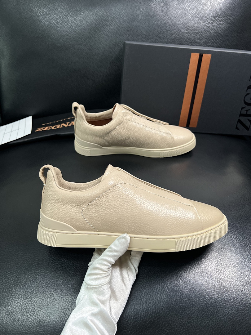Zegna Beige Shoes