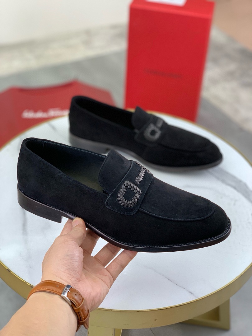 Salvatore Ferragamo Black Shoes