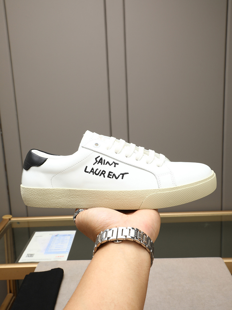 YSL（Saint Laurent） White Shoes