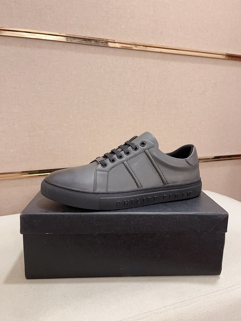 Philipp Plein Grey Shoes