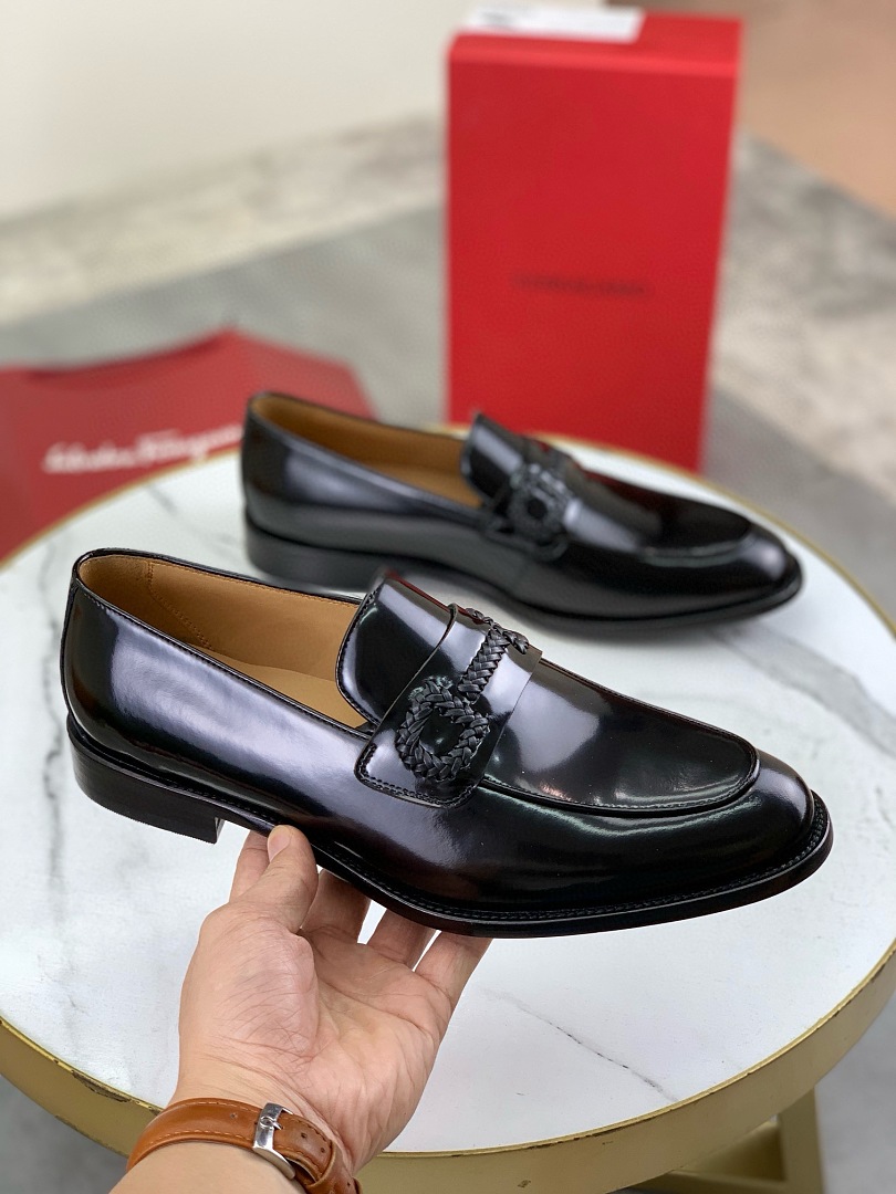 Salvatore Ferragamo Black Shoes