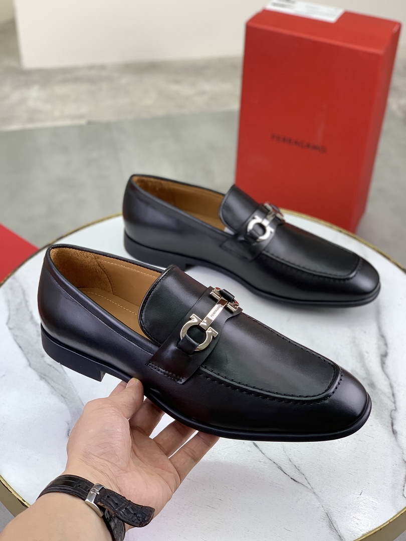 Salvatore Ferragamo Black Shoes