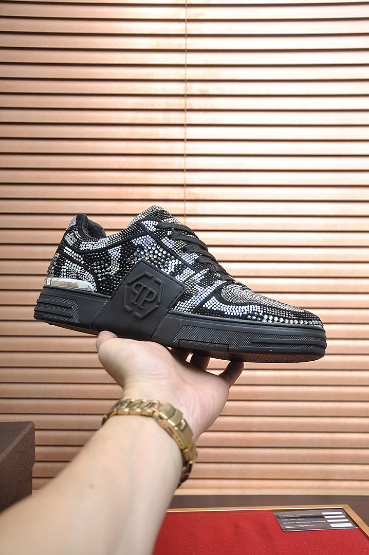 Philipp Plein Black Shoes