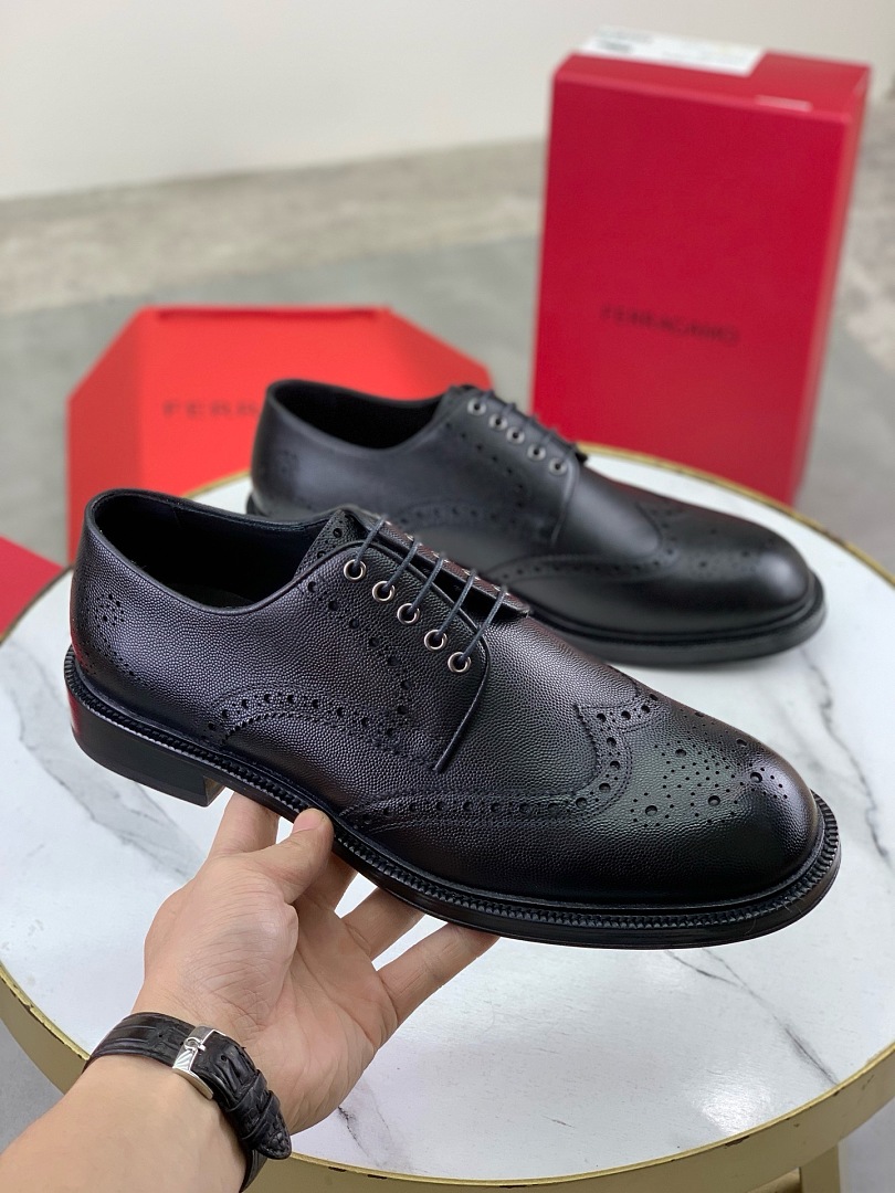 Salvatore Ferragamo Black Shoes