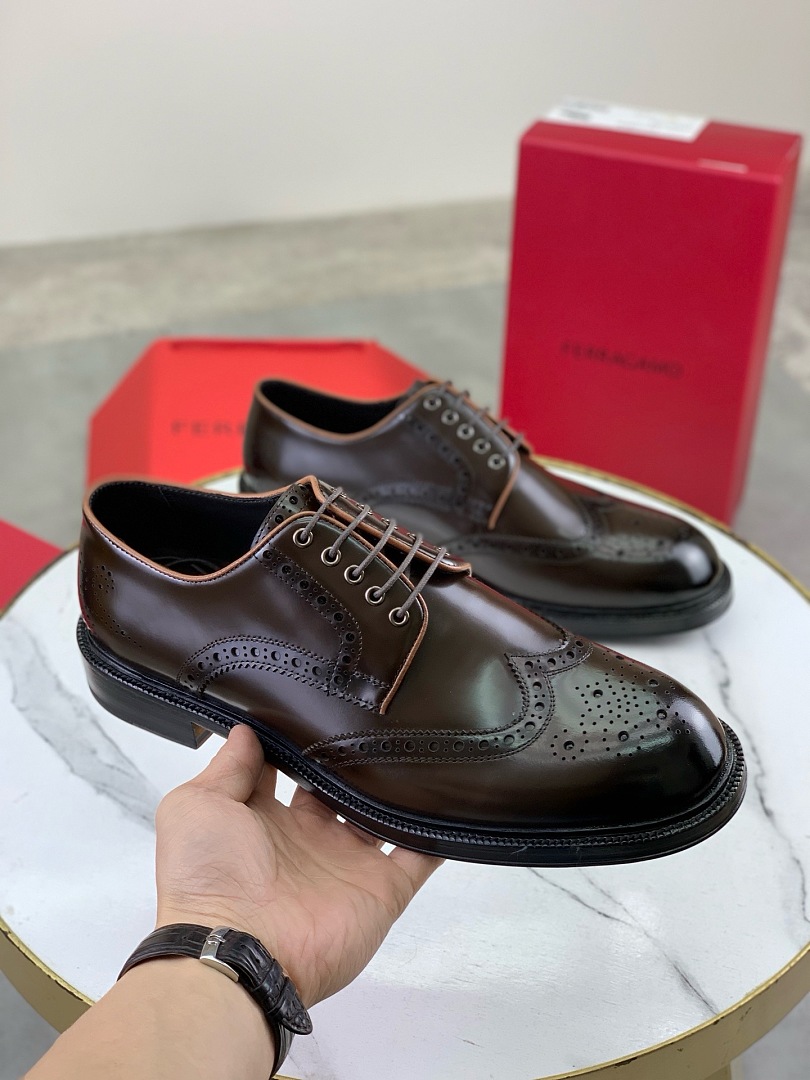 Salvatore Ferragamo Brown Shoes