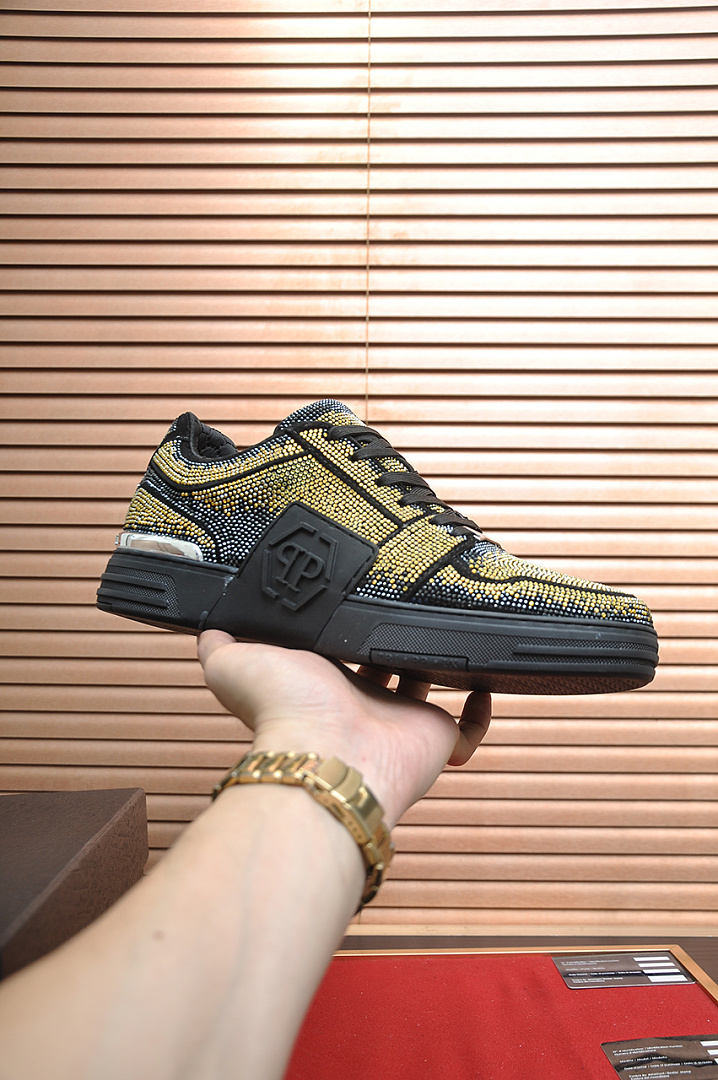 Philipp Plein Black Shoes