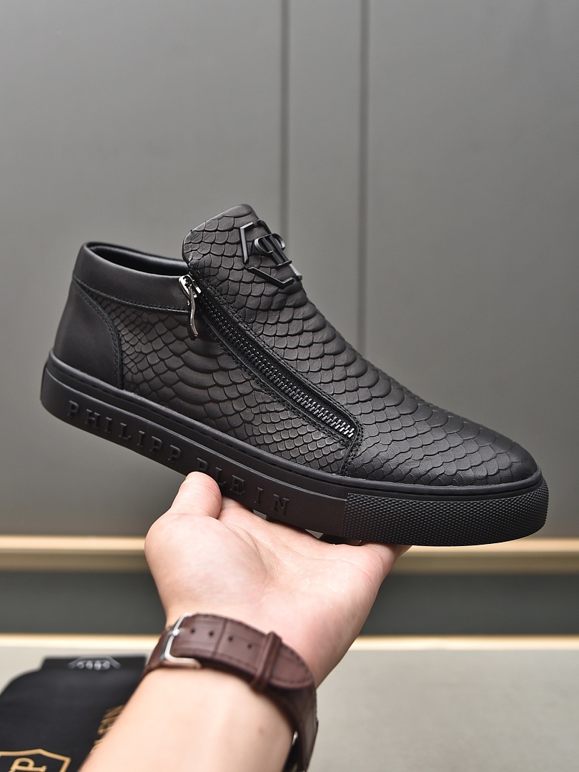 Philipp Plein Black Shoes