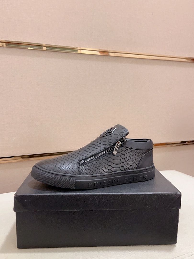 Philipp Plein Black Shoes