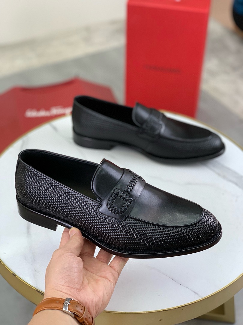 Salvatore Ferragamo Black Shoes