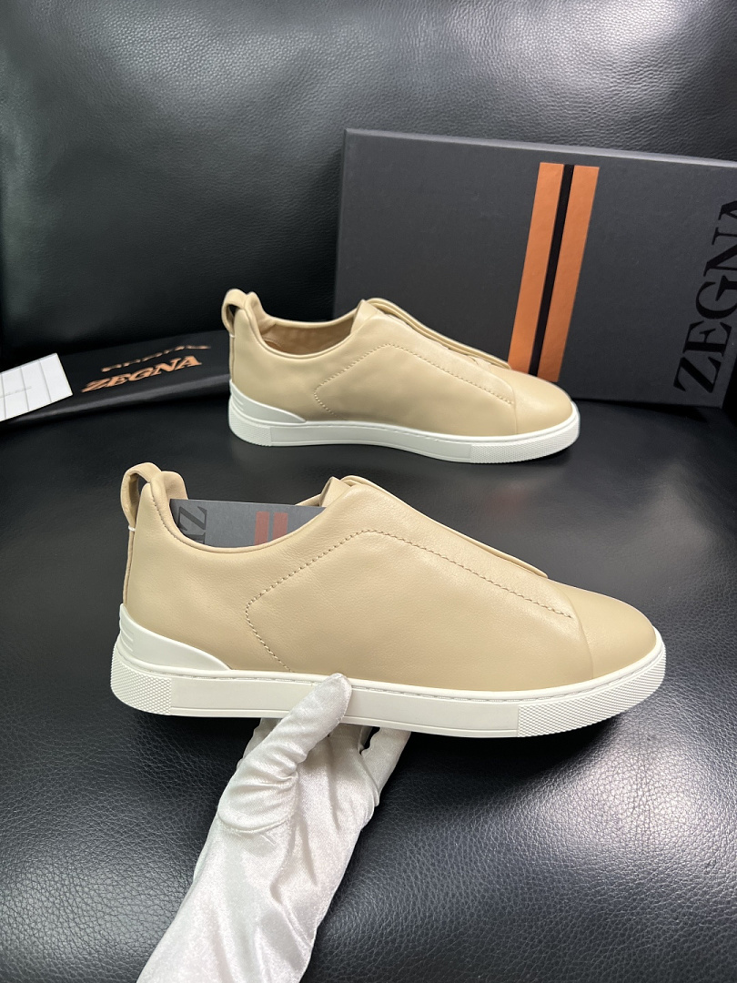 Zegna Beige Shoes