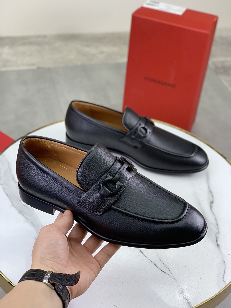 Salvatore Ferragamo Black Shoes
