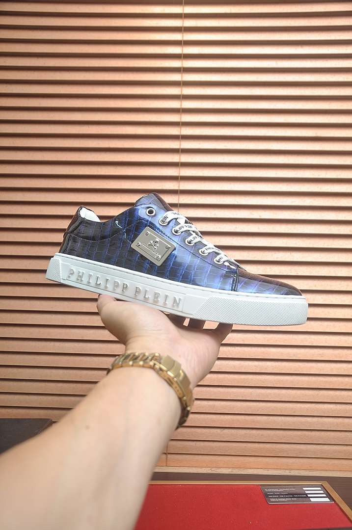 Philipp Plein Blue Shoes
