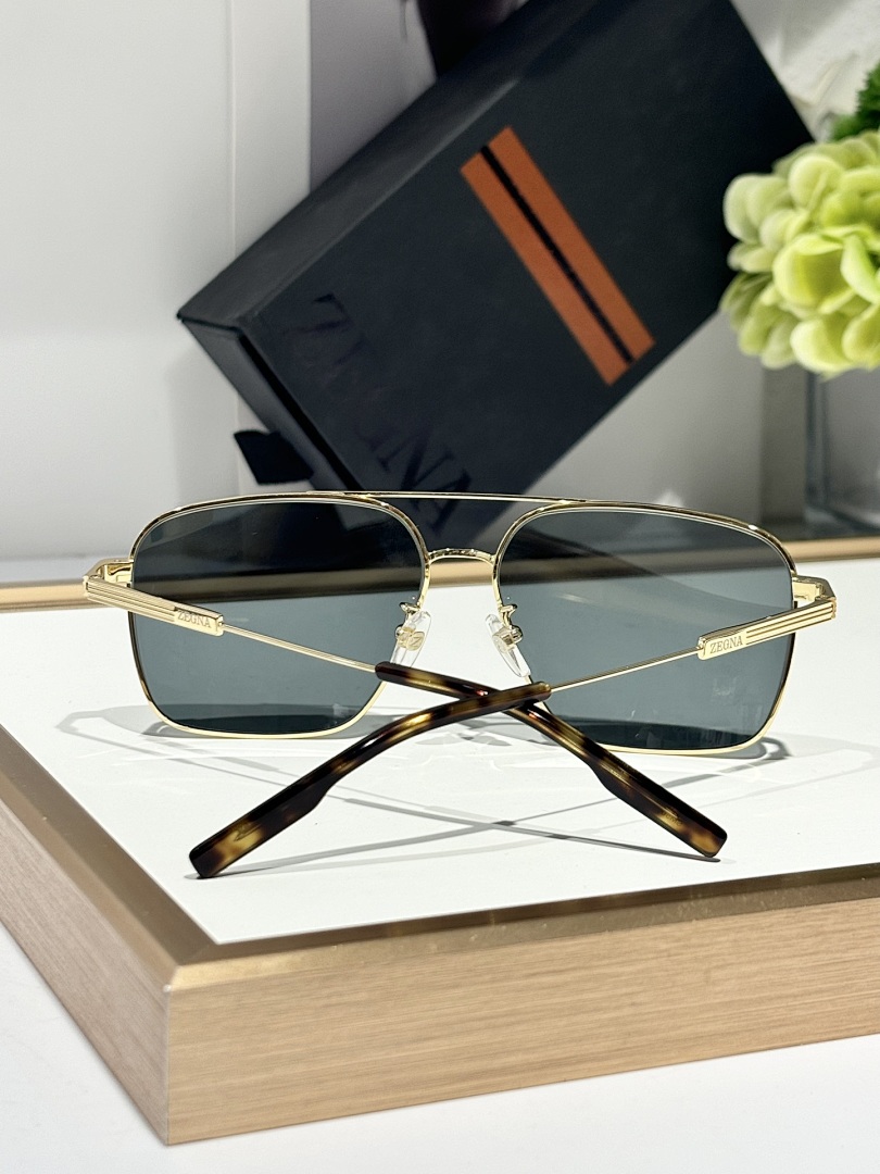 Zegna Gold Sunglasses