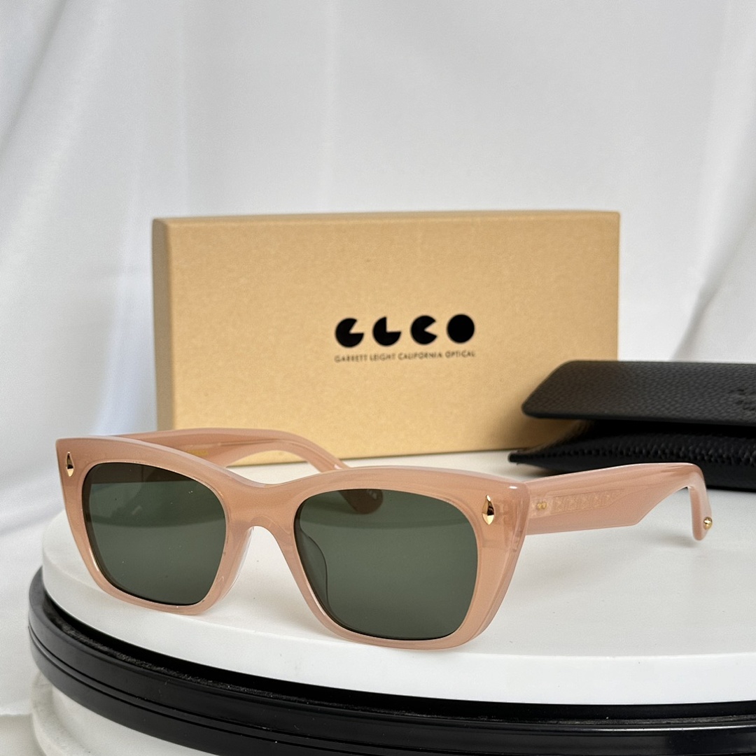 Garrett Leight Pink Sunglasses