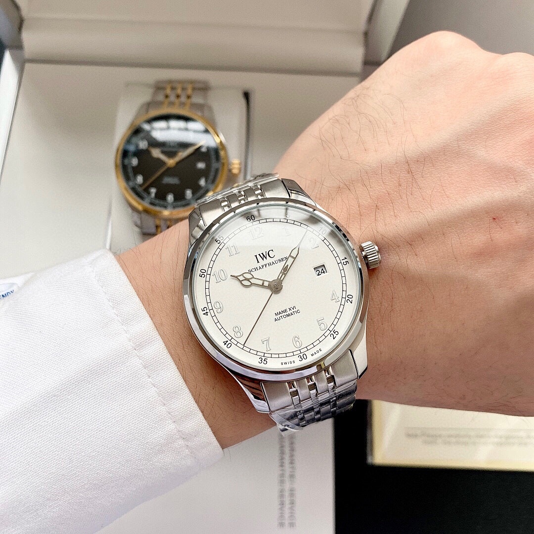 IWC Silver Watch