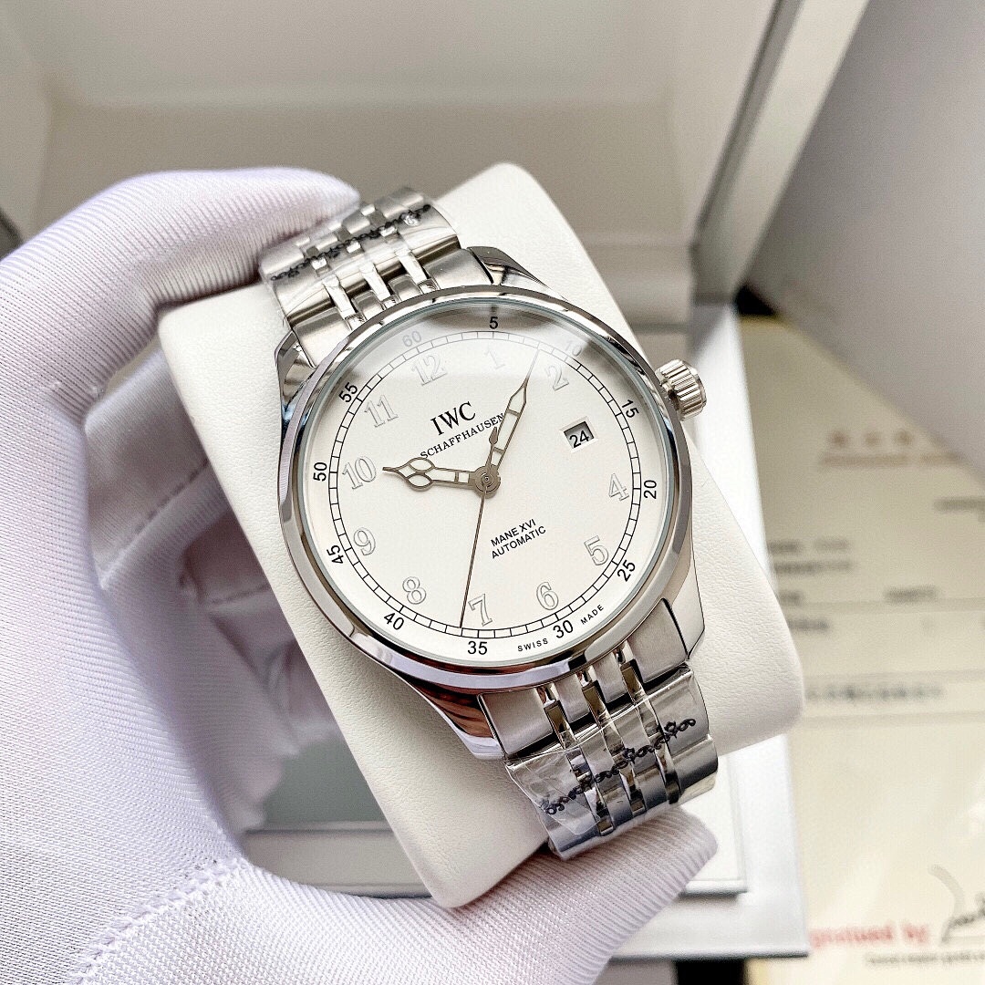 IWC Silver Watch