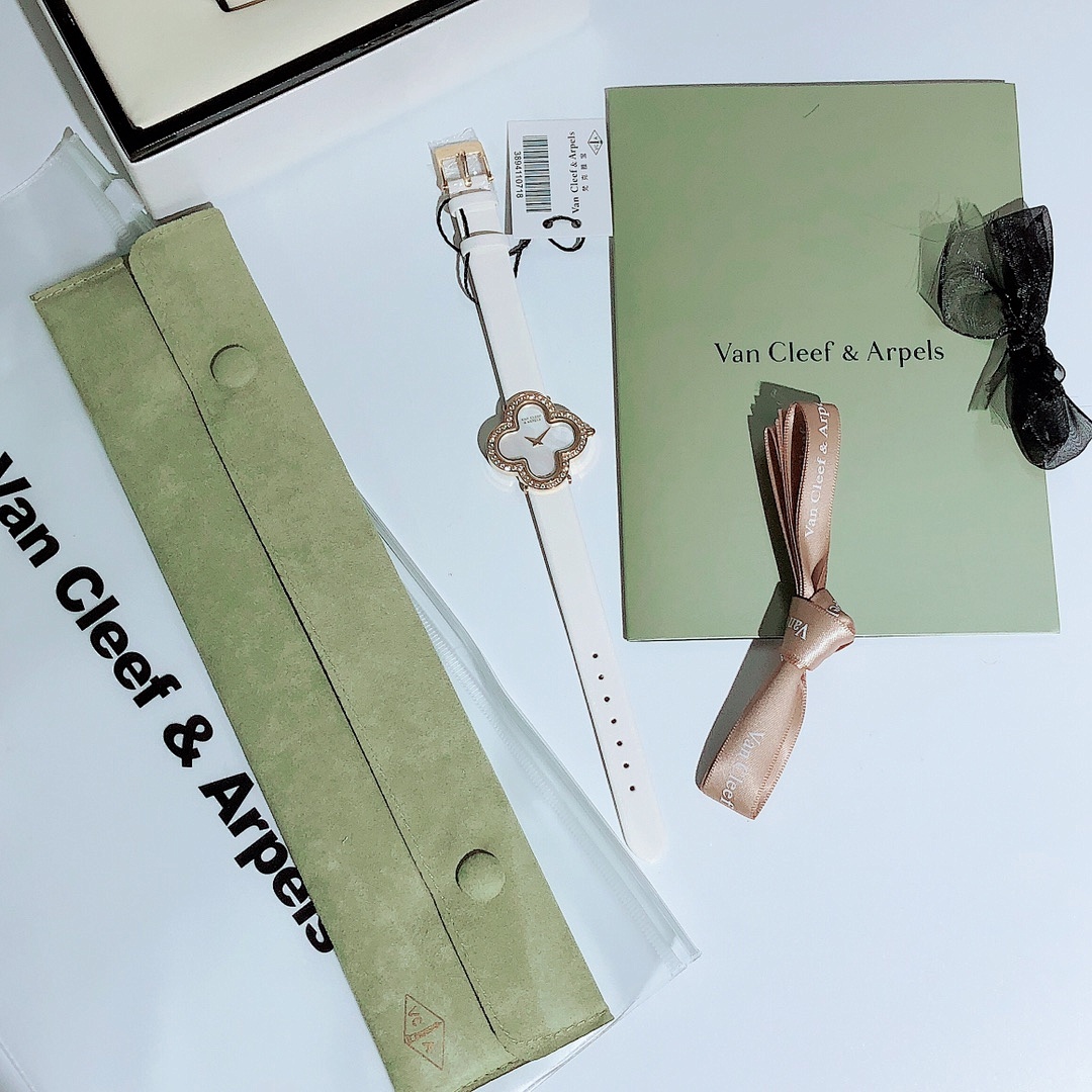 Van Cleef & Arpels White Watch