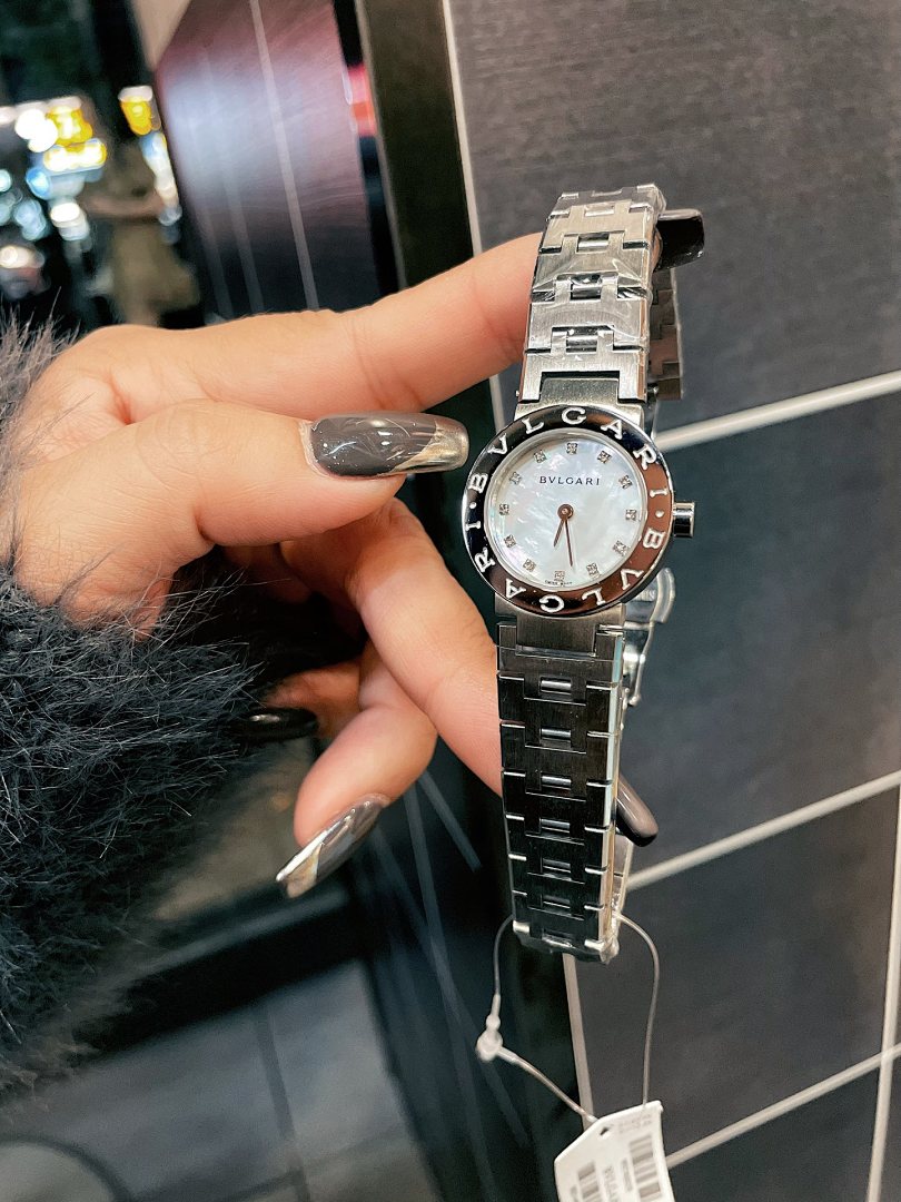 Bulgari Silver Watch