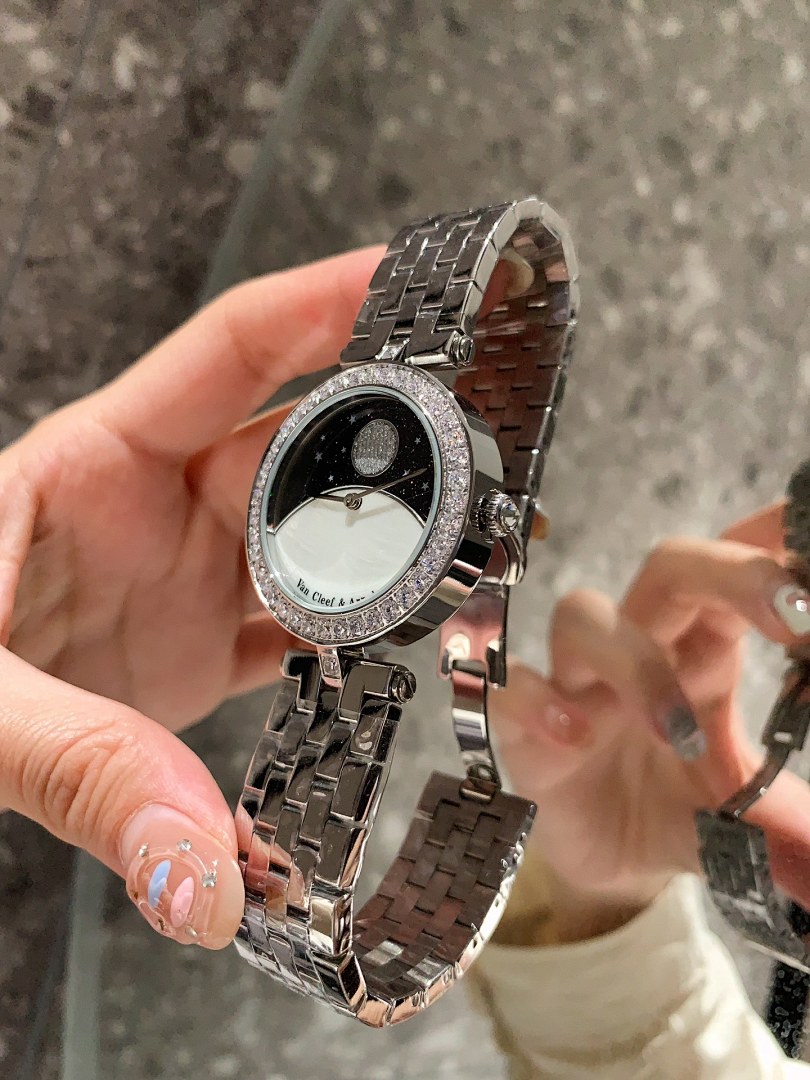 Van Cleef & Arpels Silver Watch
